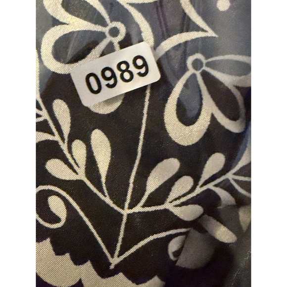 Y2K Motherhood Maternity Babydoll Top Small Black Purple Whimsigoth Romance - Picture 9 of 9